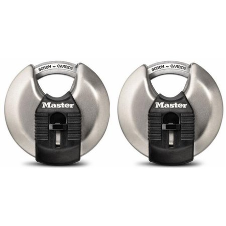 MASTER LOCK Master Lock M40XTHC 2 Count 2.75 in. Magnum Disc Lock M40XTHC